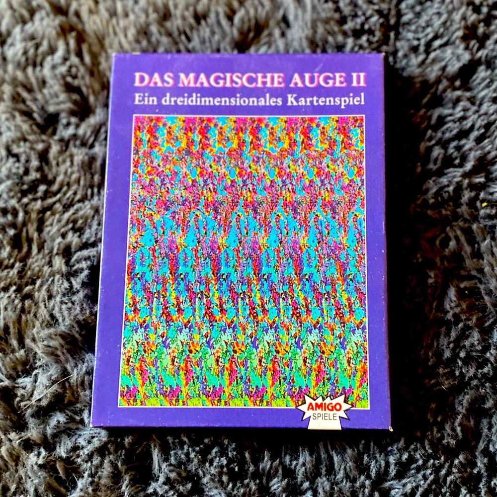 DAS MAGISCHE AUGE II THE MAGIC EYE 2 - 3D CARD GAME